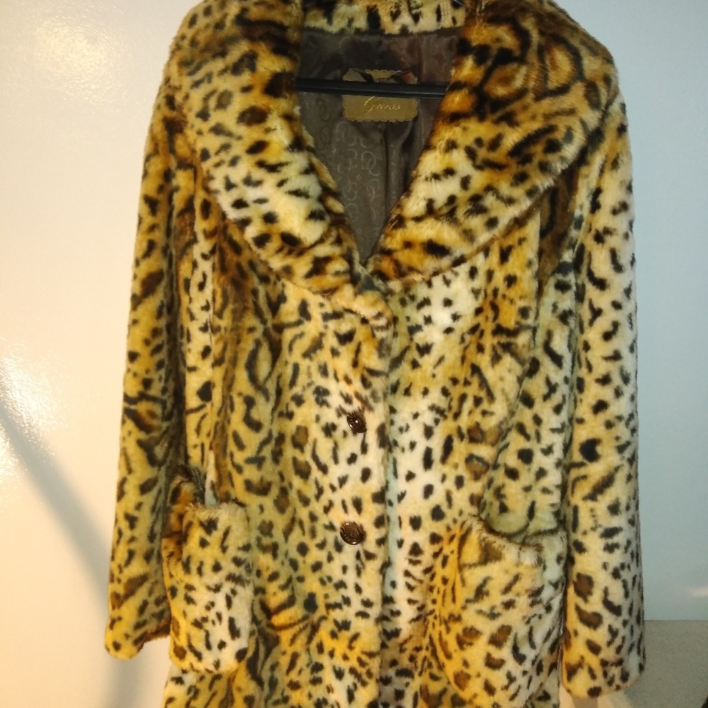 Guess faux fur jacket